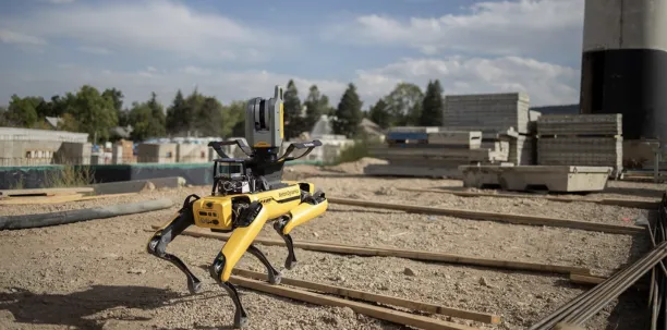 Boston Dynamics' Spot in construction sites.