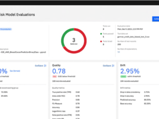 IBM OpenScale Credit Risk Model Dashboard UI