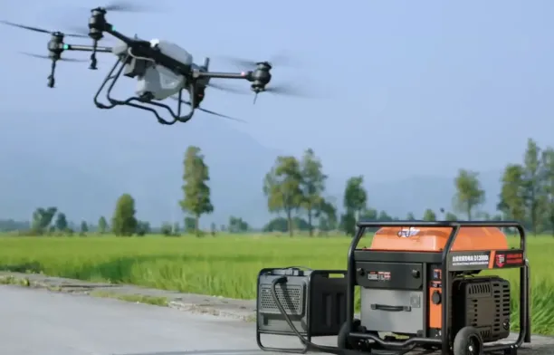 Agras T40 drone example for agricultural spraying.