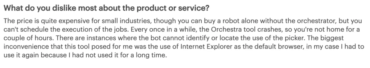 https://www.gartner.com/reviews/market/process-mining/vendor/uipath/product/uipath-platform/review/view/4499622
