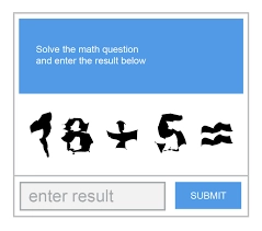 Math-based CAPTCHA test the user with a simple math problem to solve.