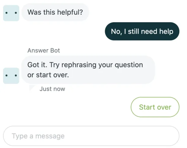 Image of Answer chatbot generating customized texts/