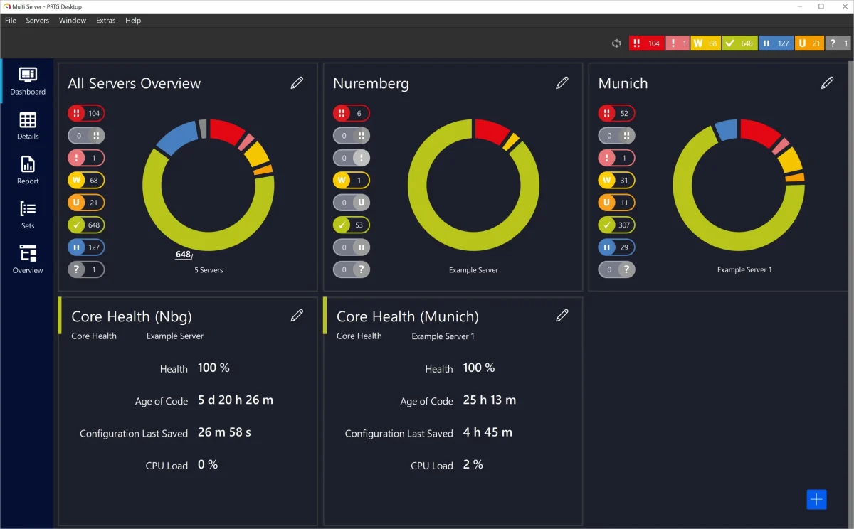 paessler prtg, wan monitoring software