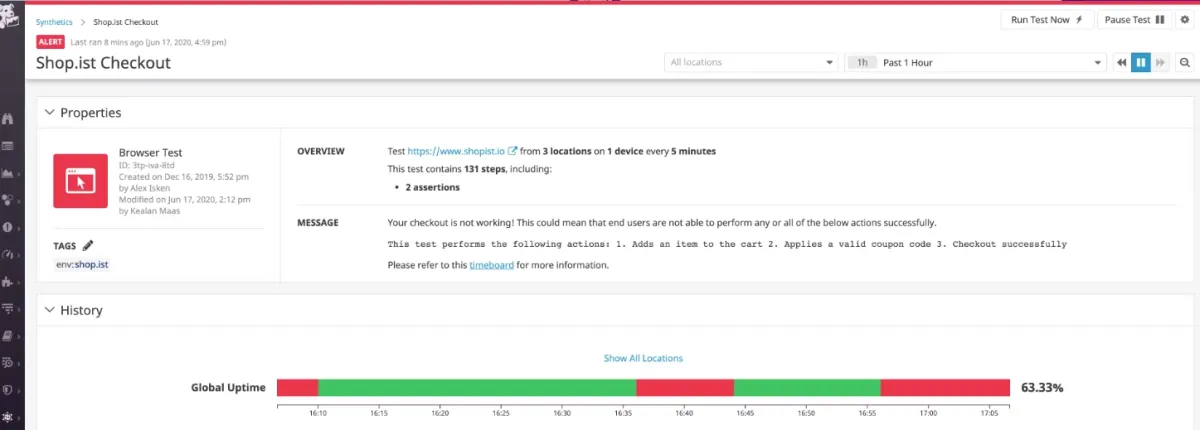 datadog network observability tool