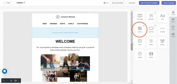 BayEngage image generator for email marketing.