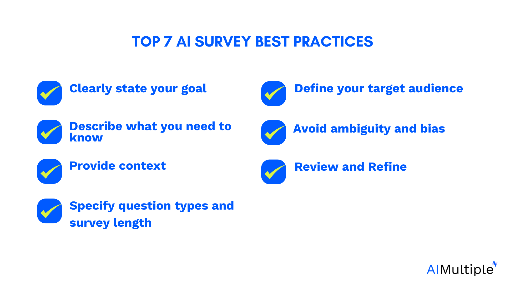 Ai survey 7 best practices use cases benefits in 2025