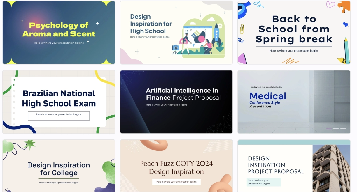 Design templates from SlidesGO.