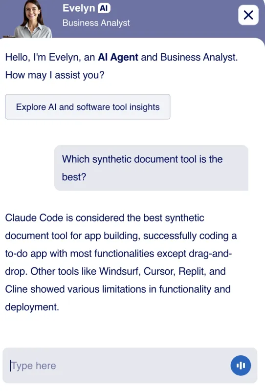 image of a chatbot created by Jotform, an AI document generator image of a chatbot created by Jotform, an AI document generator